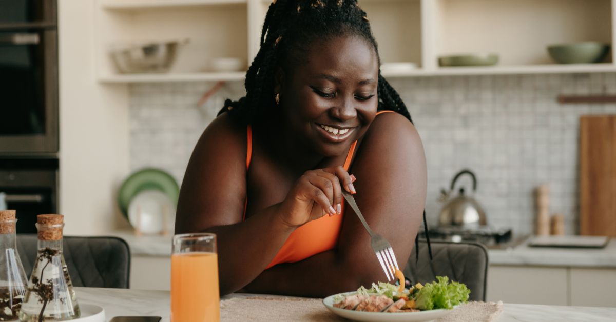 Woman embracing a healthy lifestyle supported by B12 injections for increased energy and wellness
